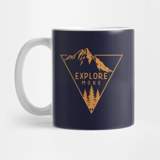 Explore More - Golden Mug